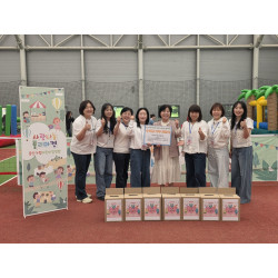 [기부금 전달식]문산가정어린이집연합, 사랑나눔 플리마켓 수익금 기부